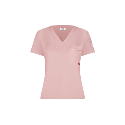 Pulse Scrub Top - Rosewood / Palo Rosa